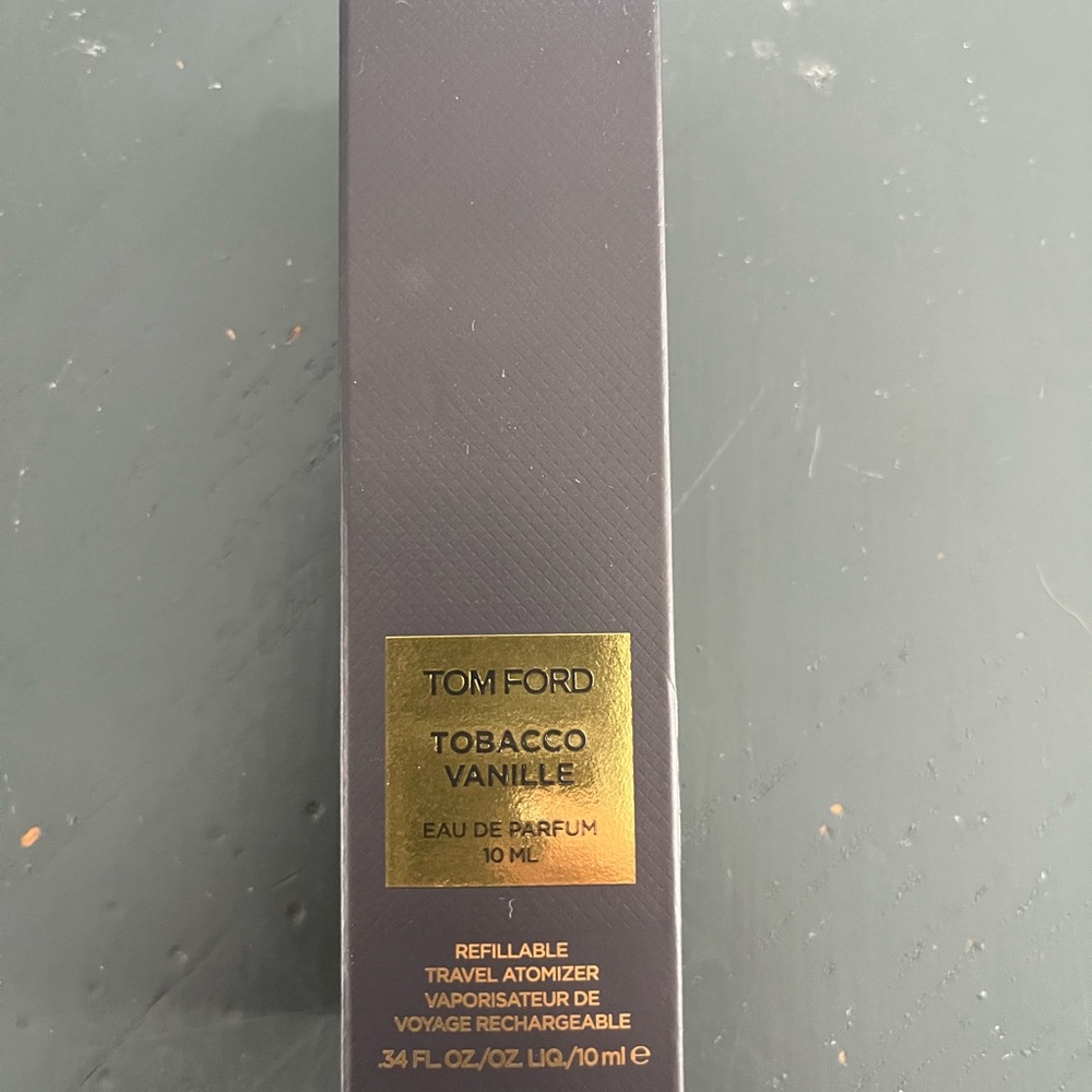 Tom Ford Tobacco Vanille Eau de Parfum with Gold Label 10 ML